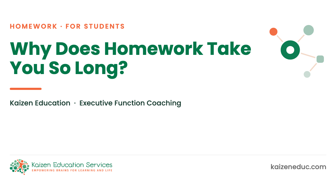 Why Does Homework Take You So Long?
